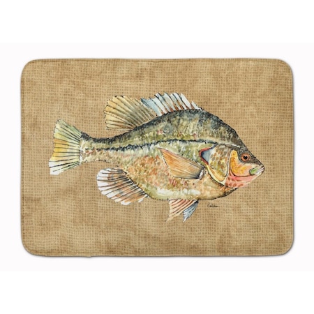 Carolines Treasures Croppie Machine Washable Memory Foam Mat 8808RUG